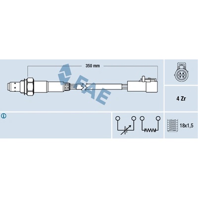 Lambda sonda FAE 77170