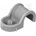 Rawlplug Plastic holder for installation tubes, single, floor-mounted, PA, diameter 18 mm R-SC40-PCS-18