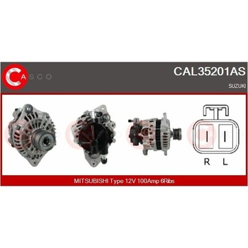 Generátor CASCO CAL35201AS