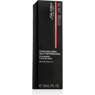 Shiseido Synchro Skin Self-Refreshing Foundation Advanced dlhotrvajúci make-up SPF30 160 Shell 30 ml