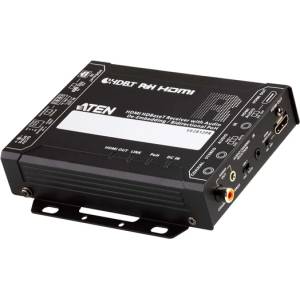ATEN HDMI HDBaseT приемник и аудио де-ембедер, двупосочен, POH, 4K100m (VE2812PR-AT-G)
