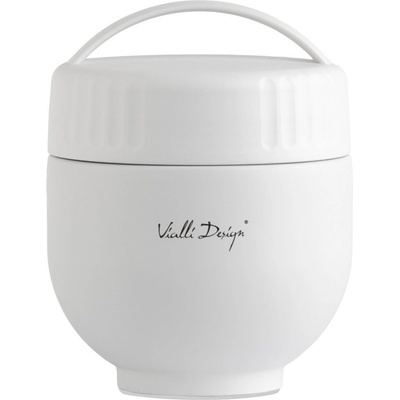 Vialli Design Бял термос за храна от неръждаема стомана 680 ml Fuori - Vialli Design (30282)