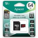 Paměťové karty Apacer microSDXC 64 GB UHS-I U1 AP64GMCSX10U5-R