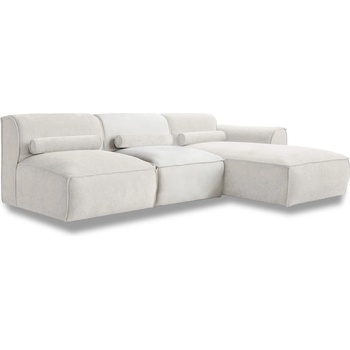 Miuform Бял ъглов диван (десен ъгъл) Flex Felix - Miuform (2027SO02)