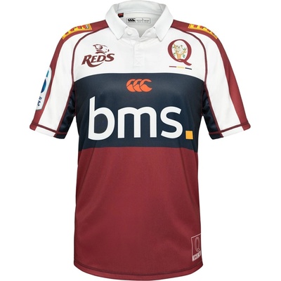 Canterbury Футболна фланелка Canterbury Queensland Reds Home Shirt 2025 Adults - Maroon