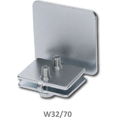 Pozinkovaná krytka pre C-profil 70 x 70 mm
