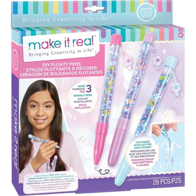 Make It Real Творчески комплект Make it Real - Украси сам свои химикалки, 29 части (1326)