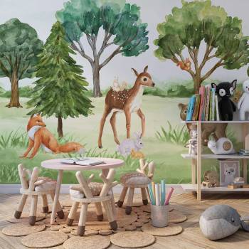 Image 1 of Art gift Фототапет - Горска среща