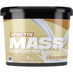 Efectiv Nutrition Efectiv Mass | High Protein Gainer [5000 грама] Ванилов чийзкейк