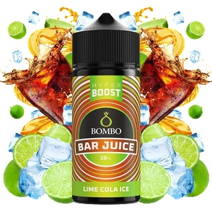 Bombo Lime Cola Ice Bombo Bar Juice Hyper Boost Aroma 10/120ml