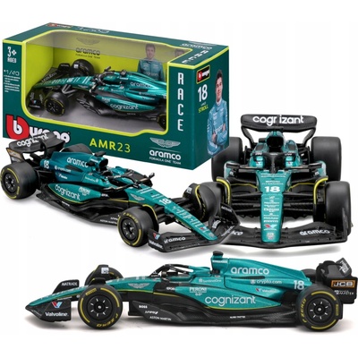 BBURAGO F1 RACER Aston Martin AMR23 2023 Lance Stroll 18-38090 1:43