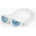 ZONE3 Очила за плуване ZONE3 Vapour blue/clear/white