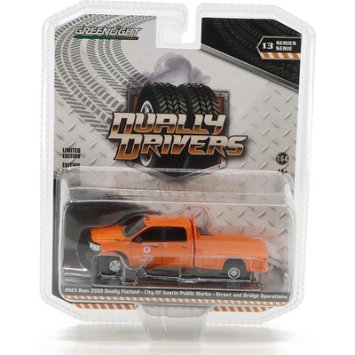 GreenLight Ram 3500 Dually Flatbed Street and Bridge Operations 2023 1:64
