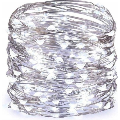 DAMPOD SHOP 50 LED světelný řetěz drát vánoční osvětlení