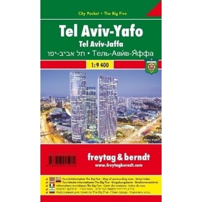 Freytag & Berndt Stadtplan Tel Aviv Yaffo City Pocket