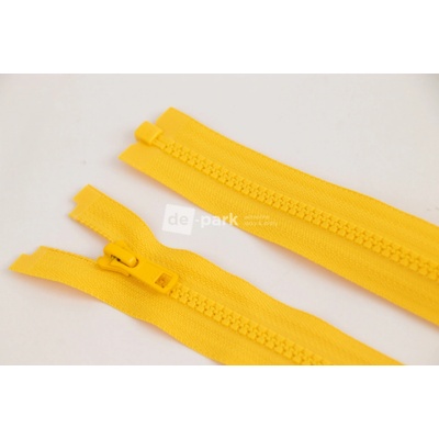 de-park Zip YKK - 50cm - dělitelný - žlutá - 125
