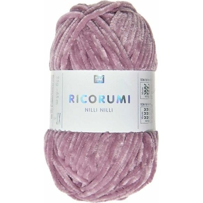 Rico Design Ženilková priadza Ricorumi Nilli Nilli odtieň 010 malinová - 1 ks