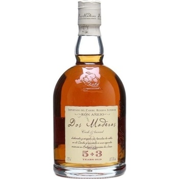 Rum Dos Maderas 5y + 3y 0,7 l (holá láhev)