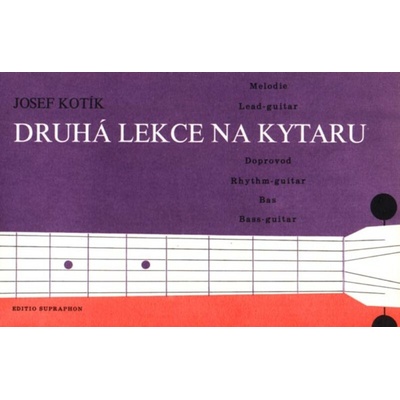 Druhá lekce na kytaru