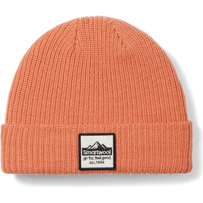 Smartwool Зимна шапка (beanie) Smartwool Smartwool Patch Beanie - Terracotta - размер One Size (904-4787-0211)
