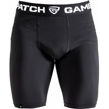 GAMEPATCH, COMPRESSION SHORTS čierna,biela