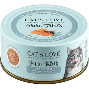 Cat's Love Pure Filets losos 6 x 100 g