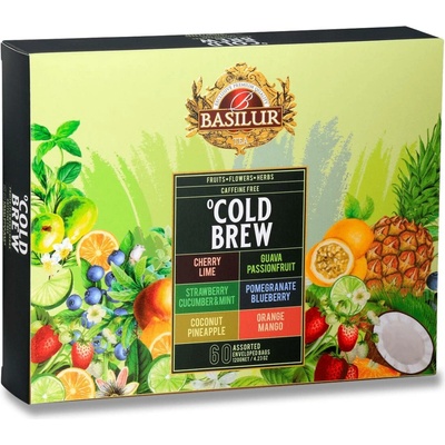 Basilur čaj Cold Brew Assorted papír 60 x 2 g