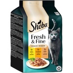 Sheba Fresh & Fine chicken, turkey & duck 6x50 g
