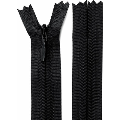 Zip spirálový skrytý nedělitelný No 3 délka 25 cm