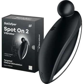 Image 1 of Клитор стимулатор, връх с кръгла форма - Spot On 2 Black (SATISFY466)