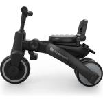 KinderKraft JAZZ 3 сгъваема триколка СИВА (KRJAZZ03GRY0000) - xmall