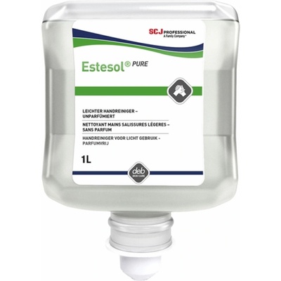 Течен сапун за ръце SCJohnson Estesol Pure, почистващ без аромат, 1 L