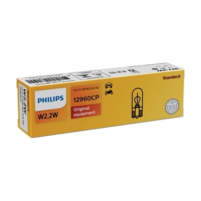 Philips Крушка philips w2w, 12v, 2w, 10 бр