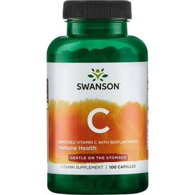 Swanson Buffered Vitamin C with Bioflavonoids 500 mg [100 капсули]