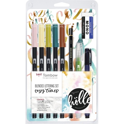 Tombow Комплект за смесено калиграфично писане Tombow Cozy Times (BS-FH1)