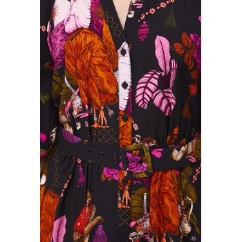 MEDICINE разкроена рокля от вискоза (RS26-SUD653)