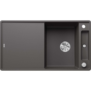 BLANCO Axia III 5 - Мивка от Silgranit, 91x50 см, с аксесоари, InFino, сива скала 523226 (523226) Мивка за вграждане