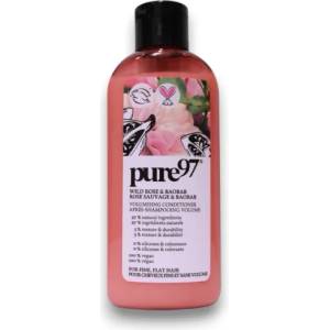 pure97 Rose & Baobab Шампоан за обем и плътност 200 мл
