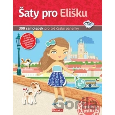 Šaty pro Elišku 300 samolepek pro tvé české panenky