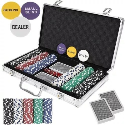 Iso Trade Poker 300 žetónov v kufríku HQ