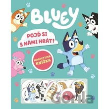 Bluey - Magnetická knížka - Pojď si s námi hrát! - Kolektiv