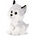 Амек Тойс Плюшена играчка Амек Тойс - Хъски с блестящи уши, 25 cm (10257)