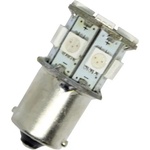  Диодна крушка тип ba15s с 13 smd диода единична светлина Червен (l13r)