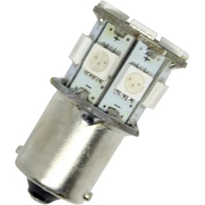 Диодна крушка тип ba15s с 13 smd диода единична светлина Червен (l13r)