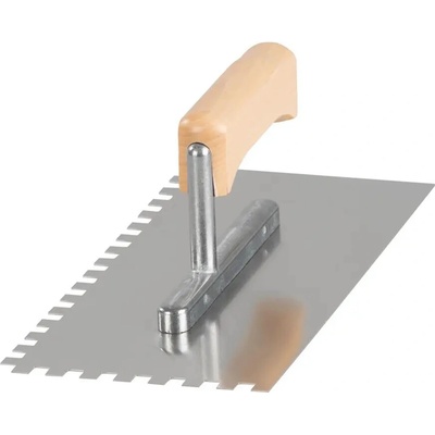 Hladítko Strend Pro Premium, HardWood, drevená rúčka, 270x130 mm, e8 mm, 0,7 mm, nerez
