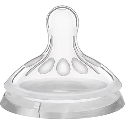 Wee Baby Силиконови биберони Wee Baby - Natural, 2 броя, 18 m+ (150)