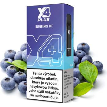 X4 Plus Pod Chladivá čučoriedka Blueberry Ice