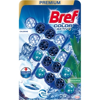 Bref WC Тоалетно блокче Color Aktiv 4х50гр 4бр