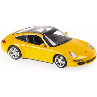 MINICHAMPS PORSCHE 911 TARGA2006YELLOW 1:43