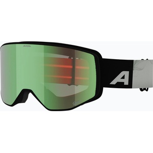 Alpina Скиорскa маска Alpina Venet Q-Lite black/green matt